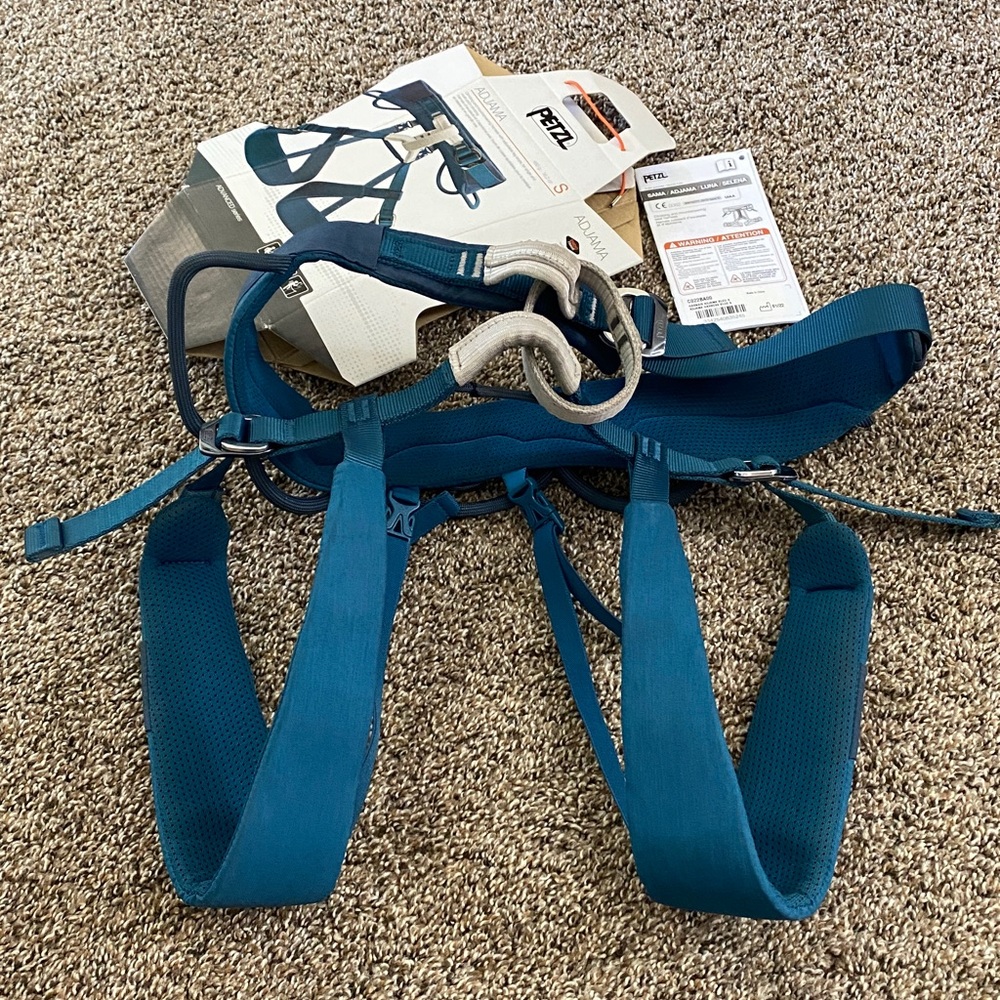 Petzl Blue Climbing Harness